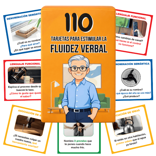 110 Tarjetas para estimular la fluidez verbal