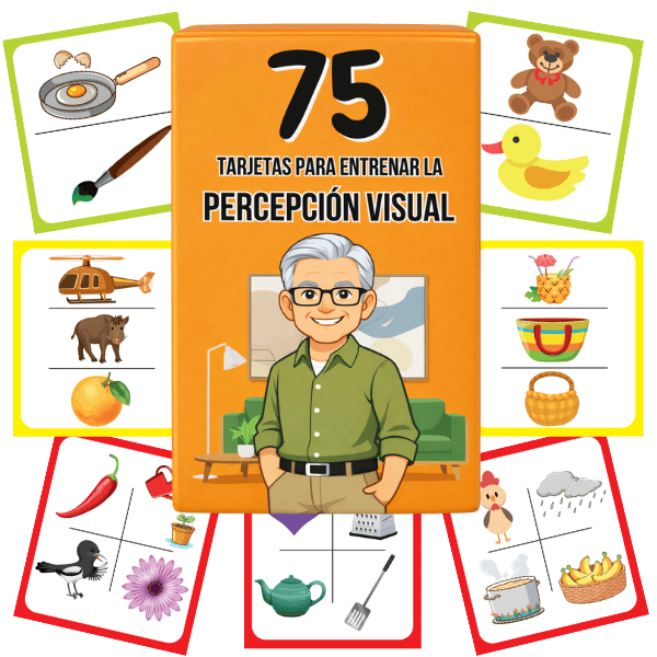 75 Tarjetas para entrenar la percepción visual