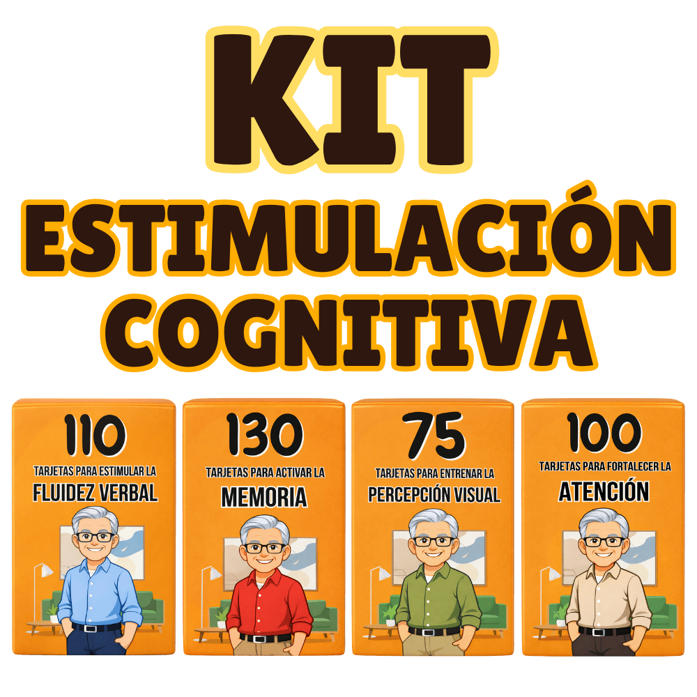 Kit de estimulación cognitiva para adultos