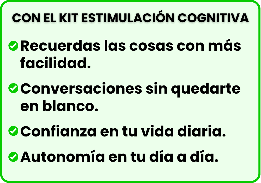 kit de estimulacion cognitiva para adultos – Mente Activa Para Adultos